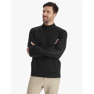 NWT C9 Champion Men's Ponte 1/4 Zip Jacket - Color Ebony - Size Medium